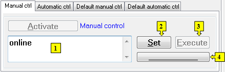 Manual control tab