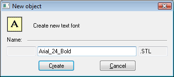 Creating a new fonts