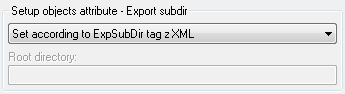 Export subdir