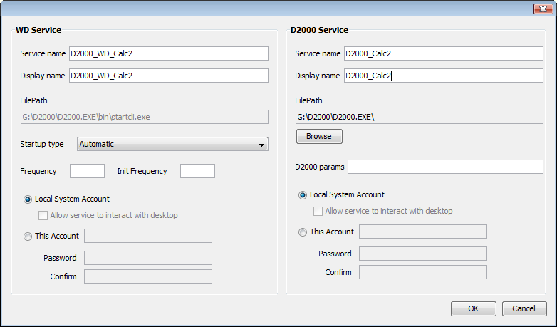 Vytvorenie nového servisu