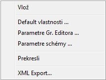 Schéma - miestna ponuka