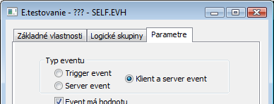 Typ eventu Typ eventu