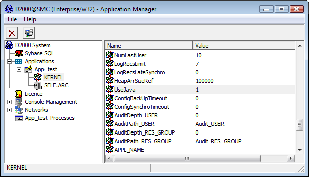 Nastavenie parametra UseJava Nastavenie parametra UseJava