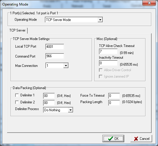 Konfigurácia pomocou NPort Administration  Suite