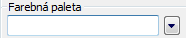 Tlačidlo pre výber palety
