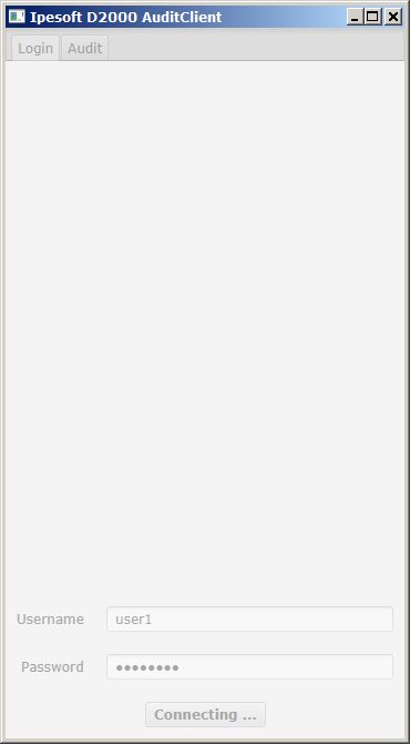 AuditClient pripájanie