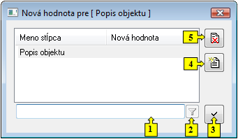 New Value Dialog Box
