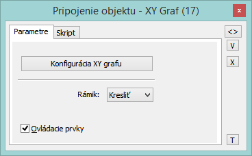 Paletka Pripojenie objektu