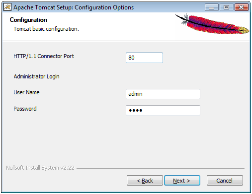 Tomcat - configuration