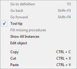 Script editor - popup over resource text Script editor - popup over resource text