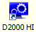 D2000 HI icon D2000 HI icon