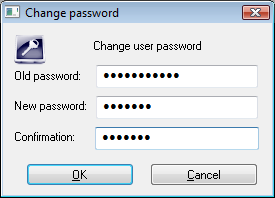 Change password