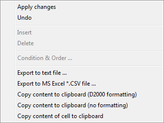 Popup - Controlling structures Popup - Controlling structures