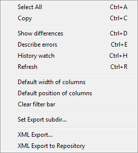 CVS Information window - popup