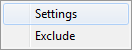 Context menu