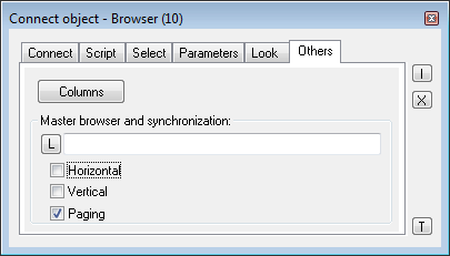 Connect object palette - Others tab