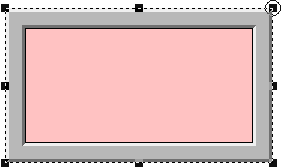 Resizing a graphic object - point 4