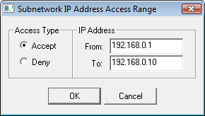 Rozsah IP adresy